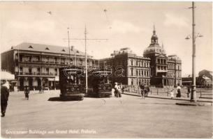 Pretoria, Government Buildings, Grand Hotel, trams (EK)