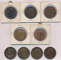 Nagy-Britannia 1897-1967. 1p Br (9x) T:1-3
Great Britain 1897-1967. 1 Penny Br (9x) C:UNC-F