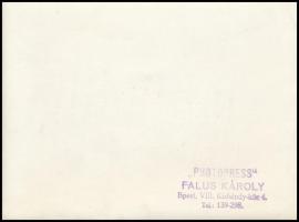 cca 1948 Farkas Mihály (1904-1965), Balogh István, Gerő Ernő, Rajk László közös fényképen, Falus Kár...