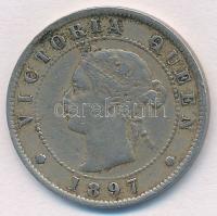 Jamaika 1897. 1/2P Cu-Ni Viktória T:2 Jamaica 1897. 1/2 Penny Cu-Ni Victoria C:XF