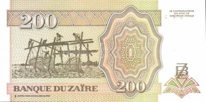 Zaire 1994-95. 200Z, 500Z, 1000Z T:I