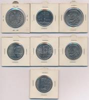 Lengyelország 1964-1970. 10Zl Cu-Ni (7xklf) forgalmi emlékérme T:1-,2
Poland 1964-1970. 10 Zlotych ...