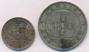 Jamaika 1906. 1f Cu-Ni + 1P Cu-Ni "VII. Eduárd" T:2,2-
Jamaica 1906. 1 Farthing Cu-Ni + 1...