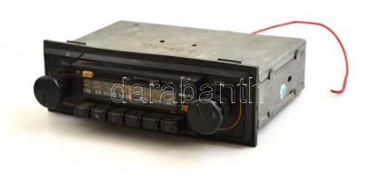 Philips 22 autórádió, működőképes, 15×18 cm