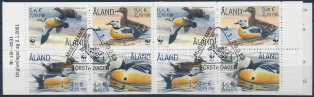 WWF: Kacsa bélyegfüzet, WWF: Duck stamp booklet