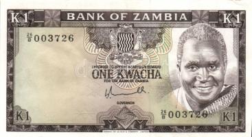 Zambia 1976. 1K T:I- pici saroktörés