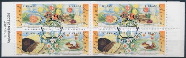 Ételek bélyegfüzet, Foods stamp booklet