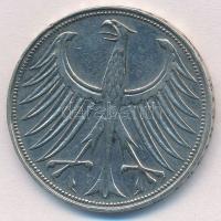 NSZK 1951D 5M Ag T:2 
GFR 1951D 5 Mark Ag C:XF