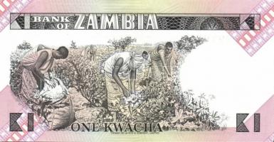 Zambia 1980-86. 1K, 2K, 5K, 10K, 20K, 50K komplett sor! T:I