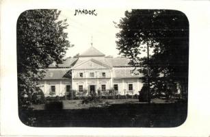 1928 Mándok, Forgách Kastély. photo