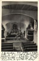 1933 Borsodnádasd, Lemezgyári római katolikus templom, belső. photo