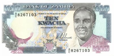 Zambia 1989. 2K, 5K, 10K, 20K, 50K komplett sor! T:I