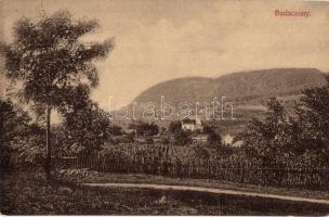 Badacsony, látkép, szőlőskertek. Divald Károly 1908.