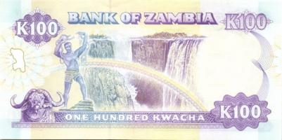 Zambia 1991. 100K, 500K pár! T:I