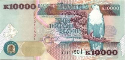 Zambia 1992-96. 20K, 50K, 100K, 500K, 1000K, 5000K, 10.000K komplett sor! Sign.10,11 T:I