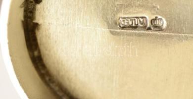 Ezüst (Ag.) mini váza, jelzett, m:11 cm, nettó:42 g