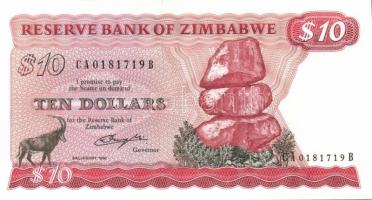 Zimbabwe 1980. 2$, 5$, 10$, 20$ komplett sor! T:I