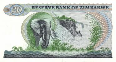 Zimbabwe 1980. 2$, 5$, 10$, 20$ komplett sor! T:I