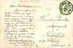 Dunapataj, Kossuth tér, Kossuth Lajos szobor. W. L. Bp. 4925. Kiadja Nagy Dezső (EB)