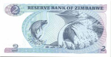 Zimbabwe 1982-83.(Harare) 2$, 5$, 10$, 20$ komplett sor, benne ritkább variáns! T:I