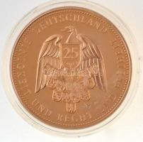 Németország 2015 "A Német újraegyesítés 25. évfordulója - Weimar" aranyozott Cu-Ni emlékér...