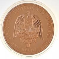 Németország 2015 "A Német újraegyesítés 25. évfordulója - Pénzügyi unió" aranyozott Cu-Ni ...