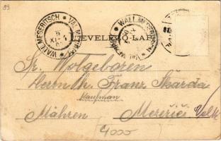 Temesvár, Timisoara; Andrássy út, villamos / street view with tram (Rb)