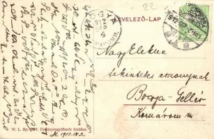 Békéscsaba, Fő tér, piaci árusok, üzletek. W. L. Bp. 6517. (EK)