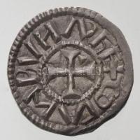 1095-1116. Denár Ag "Kálmán" (0,5g) T:1- kis patina /  
Hungary 1095-1116. Denar Ag "...