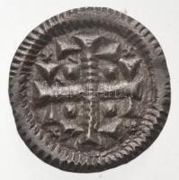 1116-1131. Denár Ag "II. István" (0,38g) T:1- 
Hungary 1116-1131. Denar Ag "Stephen ...