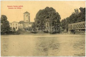 1911 Zsolna, Sillein, Zilina; Budatin vár, vasúti híd. 6. / castle, railway bridge