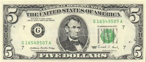 USA 1988. 5$ T:I