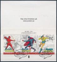 2011 Képregény hősök bélyegfüzet Mi MH 19