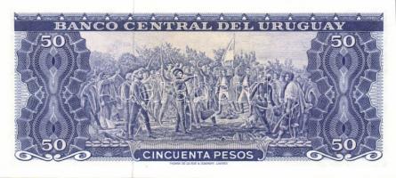 Uruguay 1967. 50P 2klf szignóval, 100P, 5000P T:I