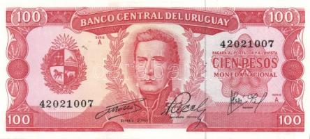 Uruguay 1967. 50P 2klf szignóval, 100P, 5000P T:I