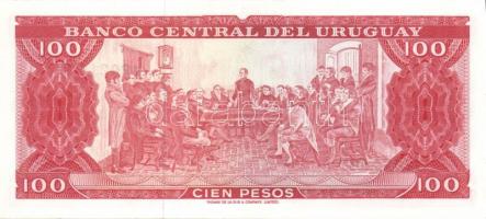 Uruguay 1967. 50P 2klf szignóval, 100P, 5000P T:I