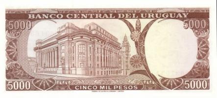 Uruguay 1967. 50P 2klf szignóval, 100P, 5000P T:I