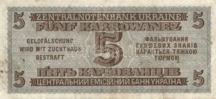 Ukrajna / német megszállás 1942. 5K T:II-/III-