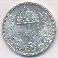 1915KB 1K Ag "Ferenc József" T:1,1- 
Adamo K5.1