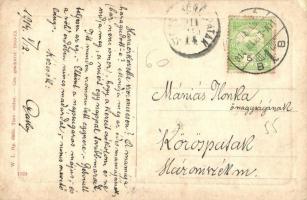 Brassó, Kronstadt, Brasov; Graft részlet. W. L. Bp. 6850. / Graft Partie (r)