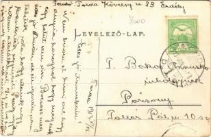 1913 Torda, Turda; állami kertészeti iskola kertje. Undy Domokos kiadása / gardening school's g...