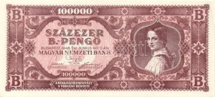 1946. 100000BP(5x) benne színvariánsok T:I,I-