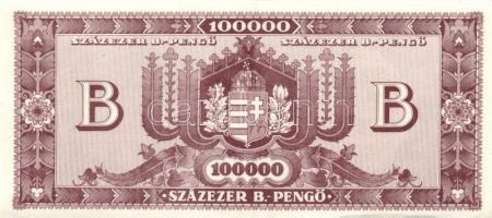 1946. 100000BP(5x) benne színvariánsok T:I,I-