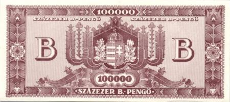 1946. 100000BP(5x) benne színvariánsok T:I,I-