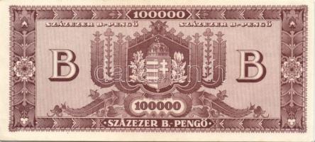 1946. 100000BP(5x) benne színvariánsok T:I,I-