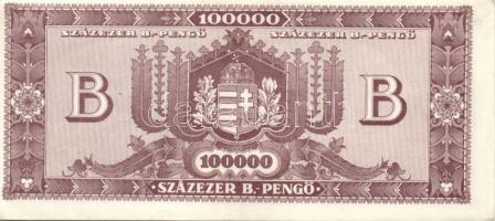 1946. 100000BP(5x) benne színvariánsok T:I,I-