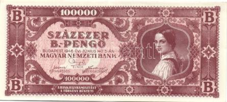 1946. 100000BP(5x) benne színvariánsok T:I,I-