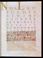 Buda, Pest és Székesfehérvár szabad királyi város címeres kiváltságlevele. 1703. Szerk.: Dr. Csáky I...