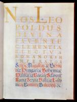 Buda, Pest és Székesfehérvár szabad királyi város címeres kiváltságlevele. 1703. Szerk.: Dr. Csáky I...
