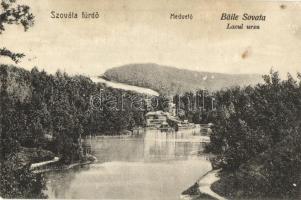 Szováta, Sovata; Medve-tó / Lacul Ursu / lake (ragasztónyom / glue marks)